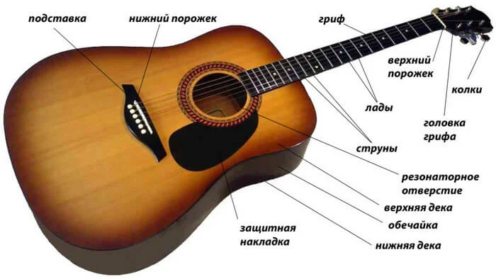 Как выбрать новичку акустическую гитару